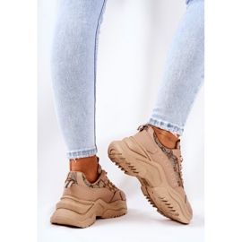 PM1 Sport Shoes On The Beige Flynn Platform 1