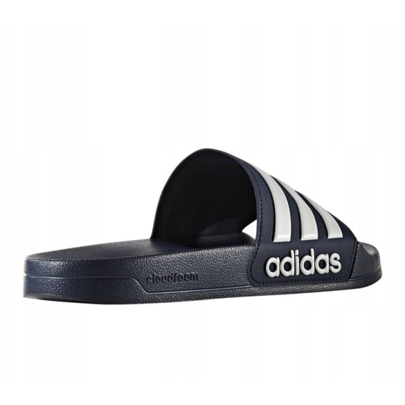 Adidas Adilette Shower AQ1703 slippers white navy blue 3 Adidas Adilette Shower AQ1703 slippers white navy blue 3