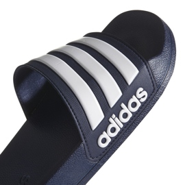 Adidas Adilette Shower AQ1703 slippers white navy blue 2