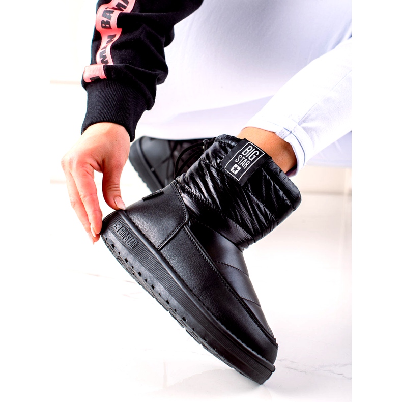 Women's snow boots Big Star II274120 Black 1