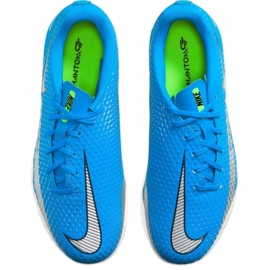 Nike Phantom Gt Academy Tf Jr CK8484 400 football shoe blue blue 2