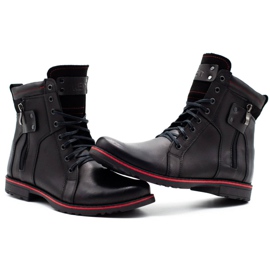 Olivier Men's winter shoes 237 black 4