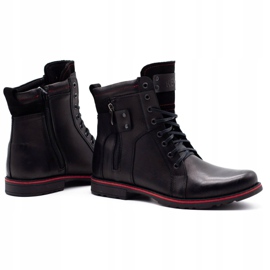 Olivier Men's winter shoes 237 black 3