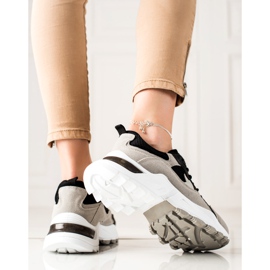 Sweet Shoes Gray and black Sneakers grey 1 Sweet Shoes Gray and black Sneakers grey 1