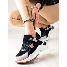 Sweet Shoes Fashionable Sneakers beige black pink 2 Sweet Shoes Fashionable Sneakers beige black pink 2
