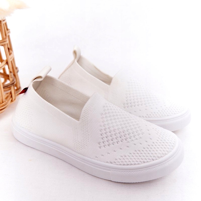 Children's Slip-On Big Star HH374105 White Slip-On Sneakers 1 Children's Slip-On Big Star HH374105 White Slip-On Sneakers 1