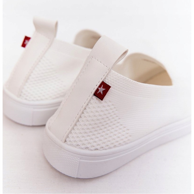 Children's Slip-On Big Star HH374105 White Slip-On Sneakers 4 Children's Slip-On Big Star HH374105 White Slip-On Sneakers 4