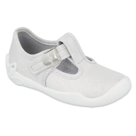 Befado children's shoes silver blank 115X001 grey 4