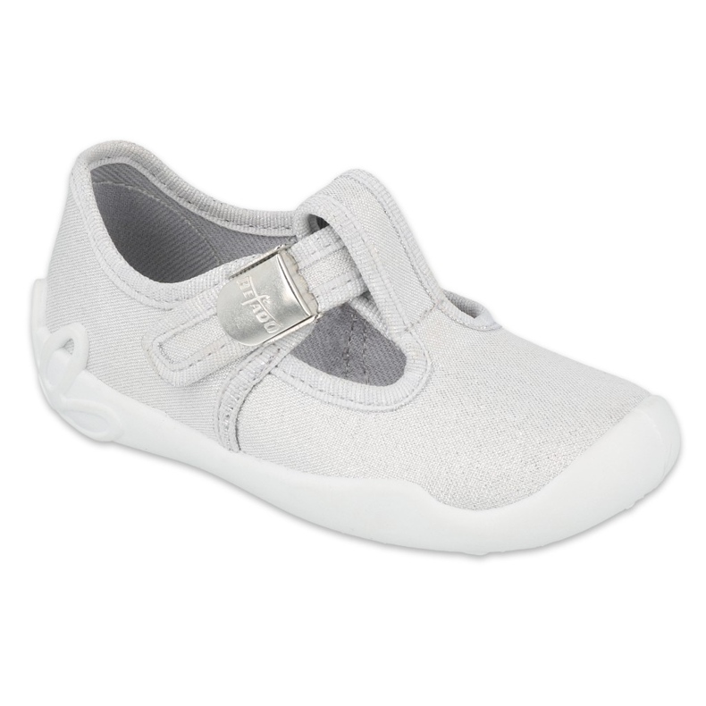 Befado children's shoes silver blank 115X001 grey 4