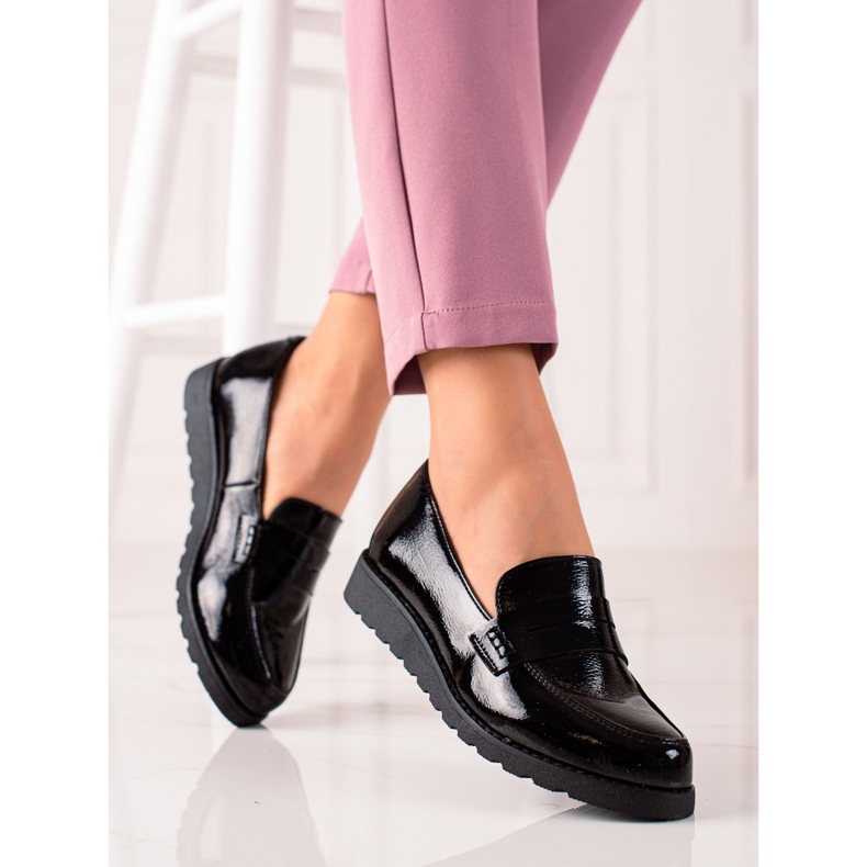 La.Fi Classic black shoes 1