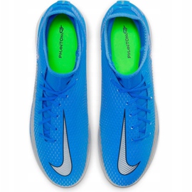Nike Phantom Gt Academy Df Ic M CW6668 400 football shoe blue 4