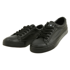 News Women's Black Sneakers made of Eco-leather 21SP02-1200 5