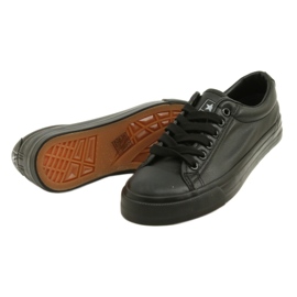 News Women's Black Sneakers made of Eco-leather 21SP02-1200 6