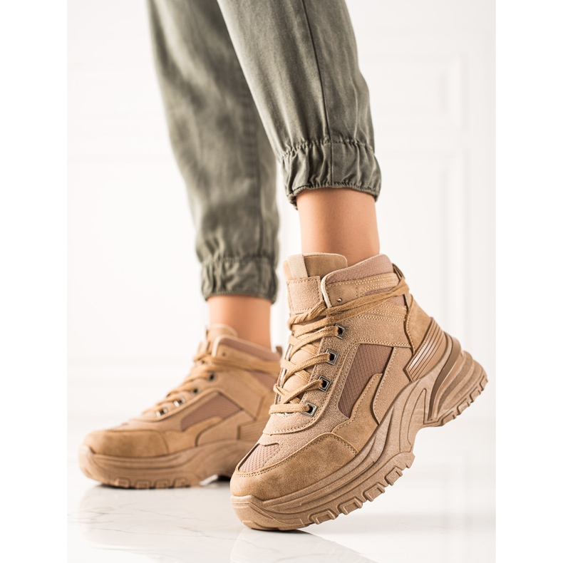 Sweet Shoes Sports Sneakers beige 1 Sweet Shoes Sports Sneakers beige 1