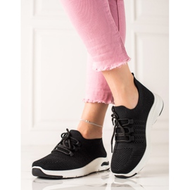 TRENDI Slip-on Sports Shoes black 1