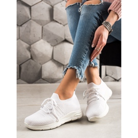 TRENDI Slip-on Sports Shoes white 1
