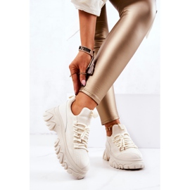 PS1 Women's sports shoes Sneakers Light beige Miles 2