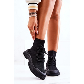 FM1 Black Kimberly Sports Socks Shoes 2