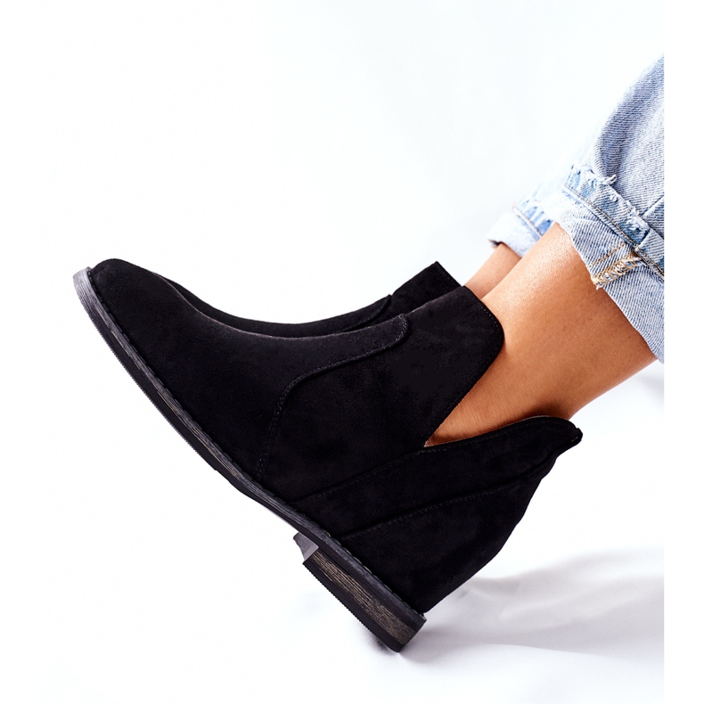 Women's Boots On Wedge S.Barski Joiva Black 1