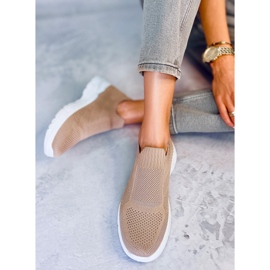 Vien Khaki socks socks beige 1