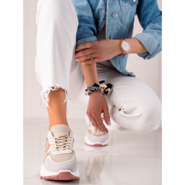 Sweet Shoes Fashionable Sneakers beige black 2