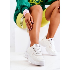 FS2 Sneakers On The Platform White Sallie silver 2