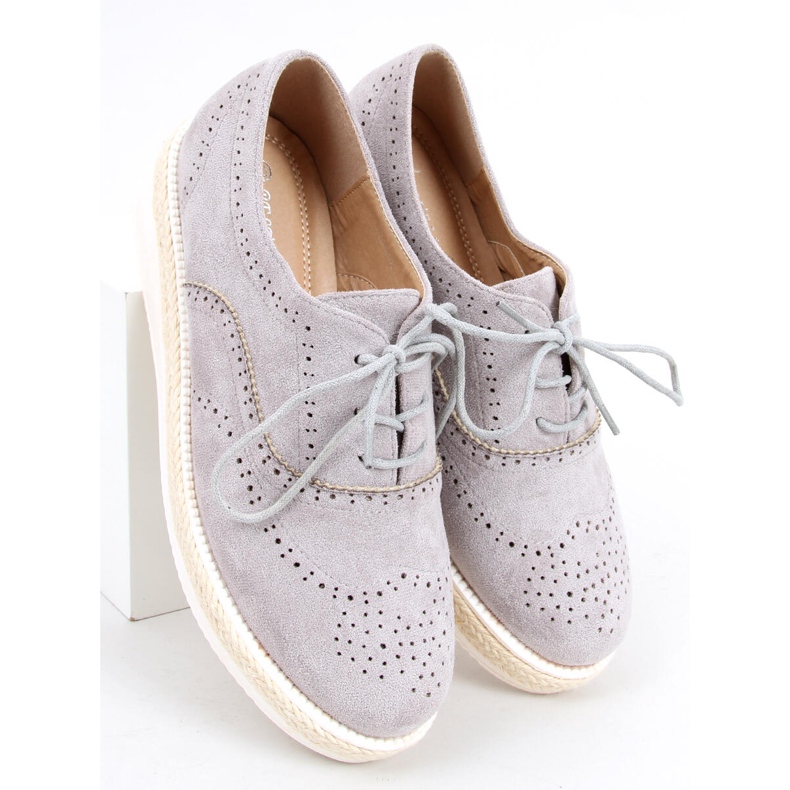 Women's shoes espadrilles Apia Gray grey 1