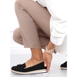 Women's loafers, espadrilles Hilma Black 2