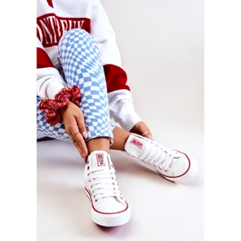 High Leather Sneakers Big Star JJ274132 White 1