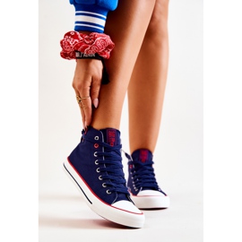 High-top Sneakers Big Star JJ274125 Navy blue 2