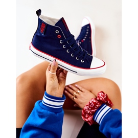 High-top Sneakers Big Star JJ274125 Navy blue 1