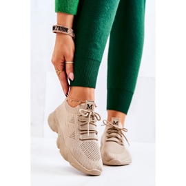 PS1 Sports Shoes Sneakers Fabric Dark beige Nolene 2 PS1 Sports Shoes Sneakers Fabric Dark beige Nolene 2