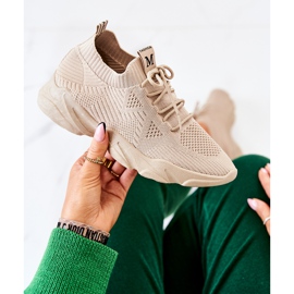 PS1 Sports Shoes Sneakers Fabric Dark beige Nolene 1 PS1 Sports Shoes Sneakers Fabric Dark beige Nolene 1