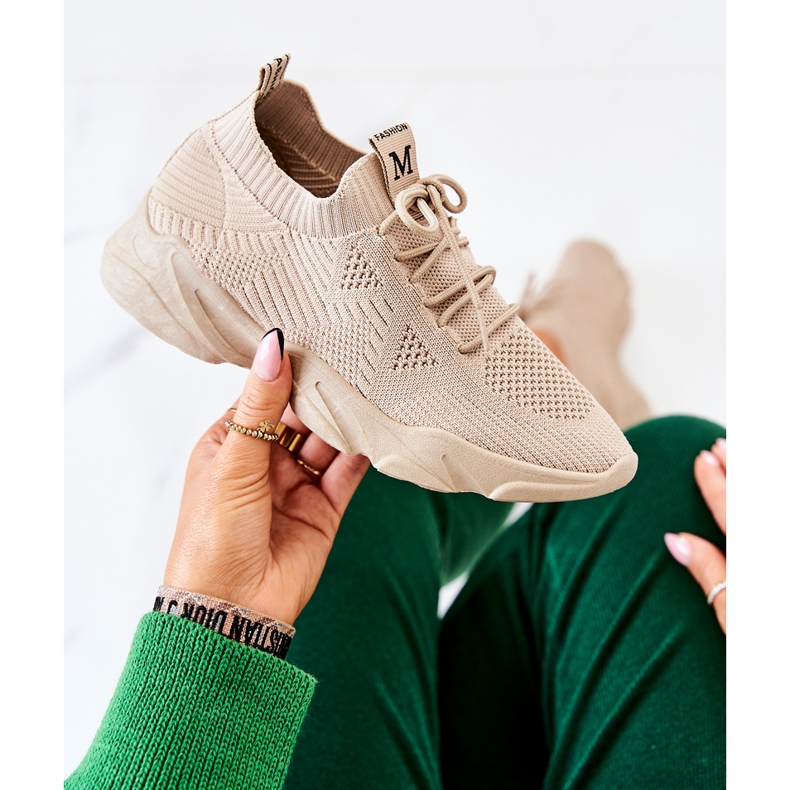 PS1 Sports Shoes Sneakers Fabric Dark beige Nolene 1 PS1 Sports Shoes Sneakers Fabric Dark beige Nolene 1