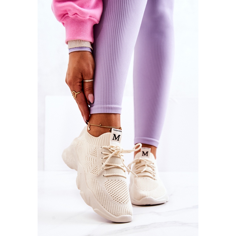 PS1 Sport Shoes Sneakers Fabric Light beige Nolene 2 PS1 Sport Shoes Sneakers Fabric Light beige Nolene 2