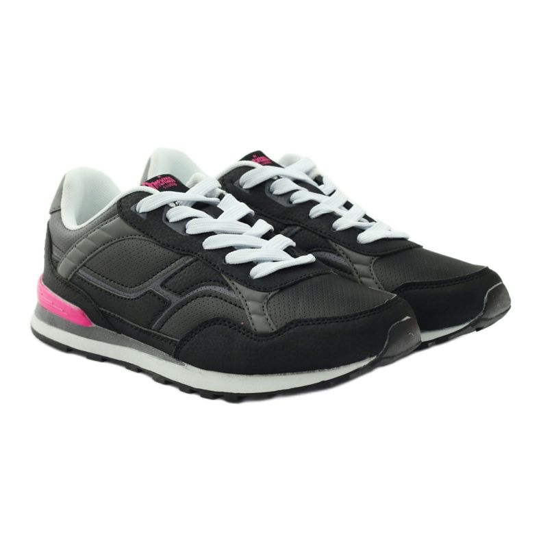 American Club C1 sports jogging black pink 4