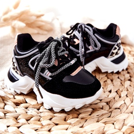 FR1 Children's Sport Shoes Sneakers Black Rommie multicolored 3