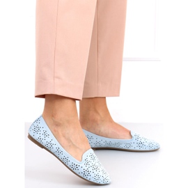 Fanny Blue openwork lords 2