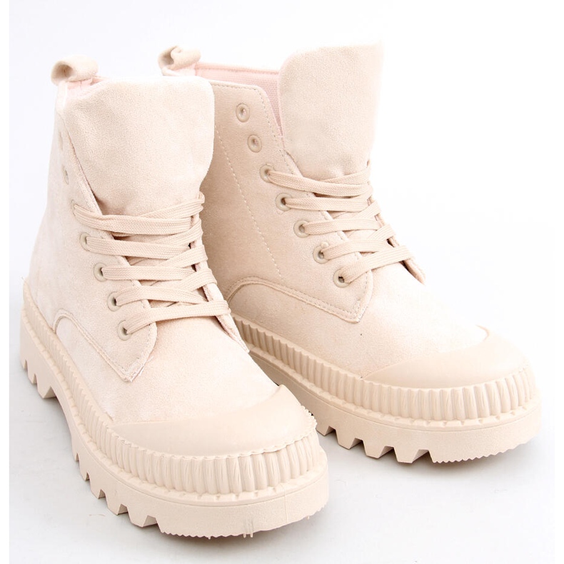 Bibi Beige ankle-high trekking sneakers 1 Bibi Beige ankle-high trekking sneakers 1