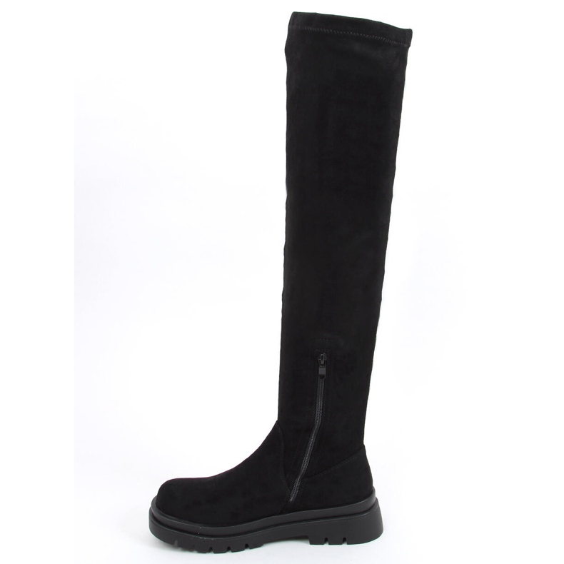 Klas Black women's thigh-high boots 1
