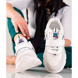 TRENDI Sports Sneakers With Velcro grey 2
