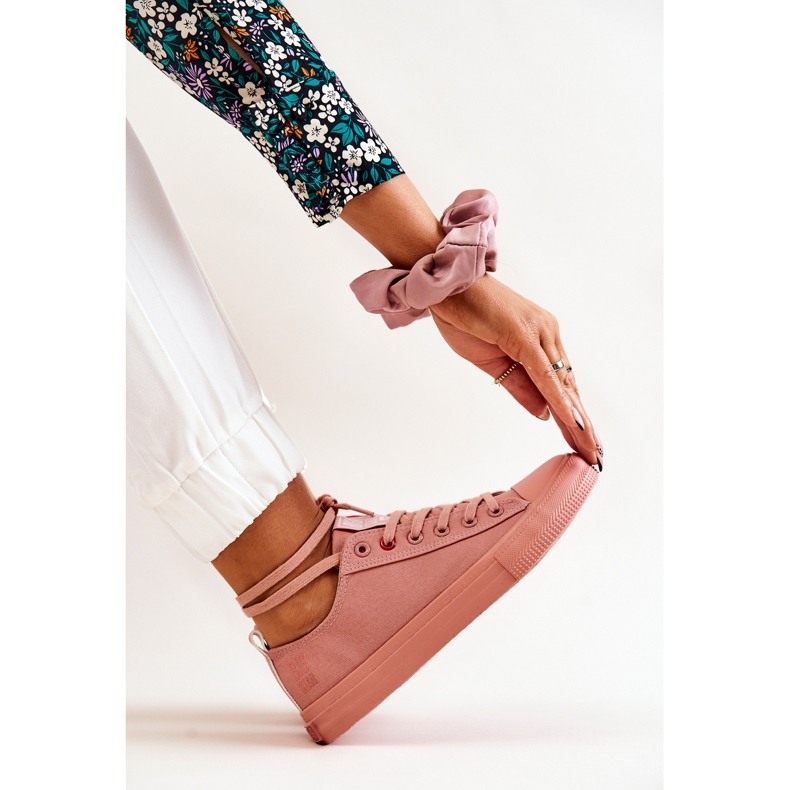 Low Sneakers Big Star JJ274005 Dark pink 1