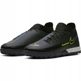 Nike Phamtom Gt Academy Df Tf M CW6666-090 football shoe black 3 Nike Phamtom Gt Academy Df Tf M CW6666-090 football shoe black 3