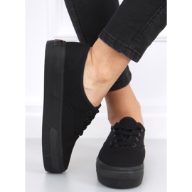 High-soled sneakers Donau All Black 1