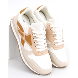 Setto Beige women's sports shoes multicolored 1