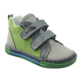 Leather boys of boys 1429 gray/green Ren BUT grey 1 Leather boys of boys 1429 gray/green Ren BUT grey 1