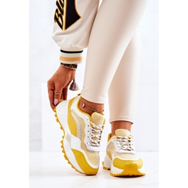 PS1 Sport Shoes Sneakers Yellow-White Revenge 1 PS1 Sport Shoes Sneakers Yellow-White Revenge 1