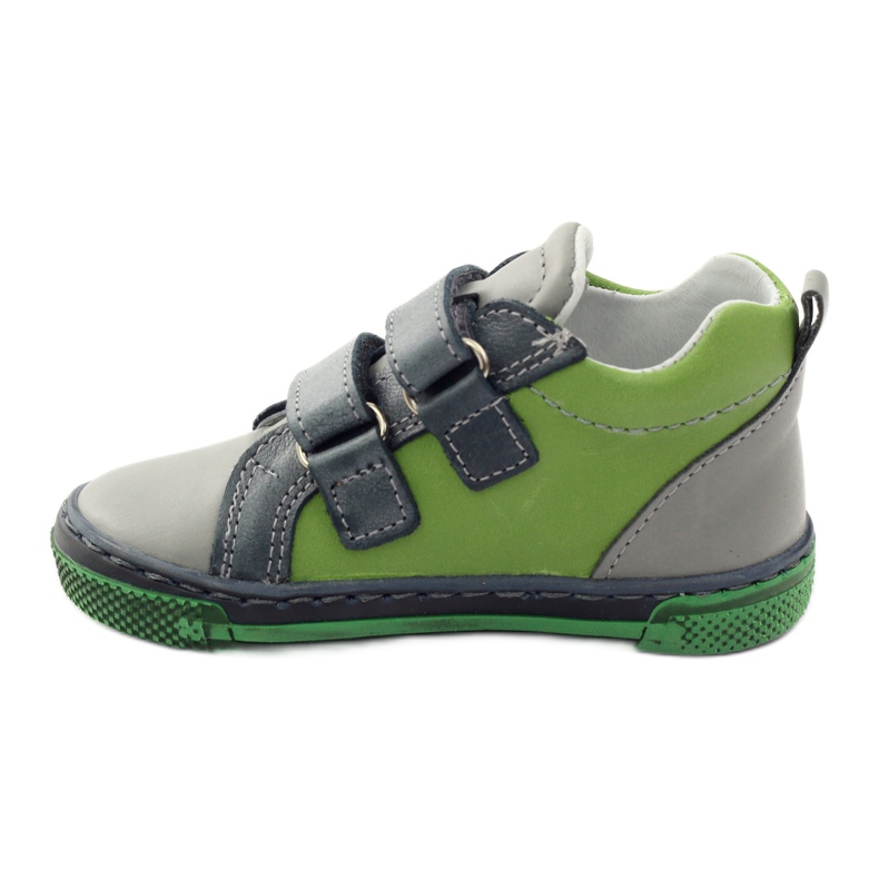 Leather boys of boys 1429 gray/green Ren BUT grey 2 Leather boys of boys 1429 gray/green Ren BUT grey 2