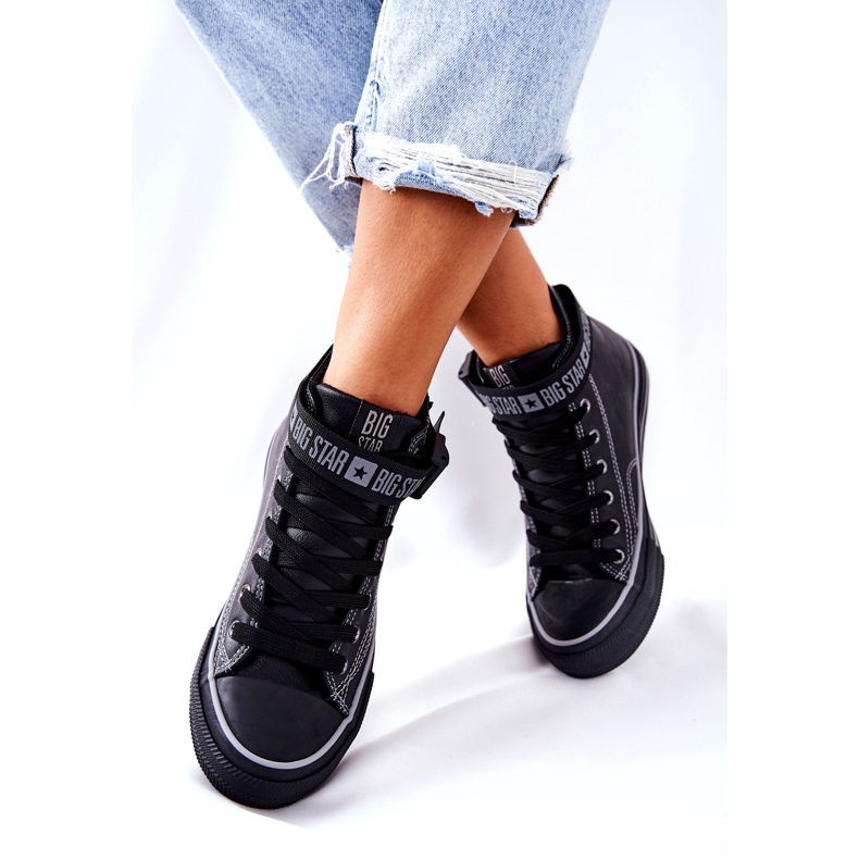 High insulated Sneakers Big Star GG274026 Black 4