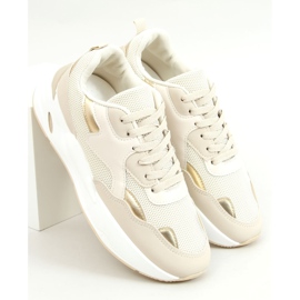Astro Beige trainers golden 1